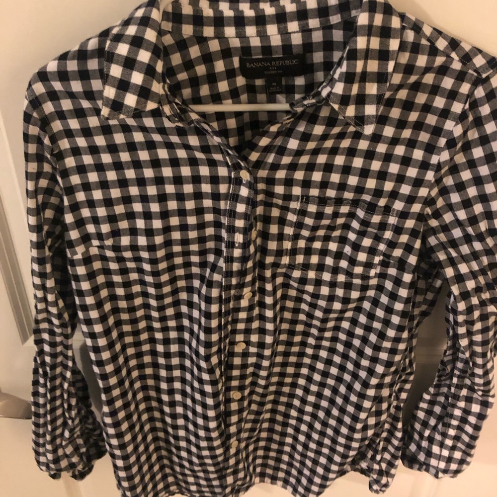 Checkered blouse